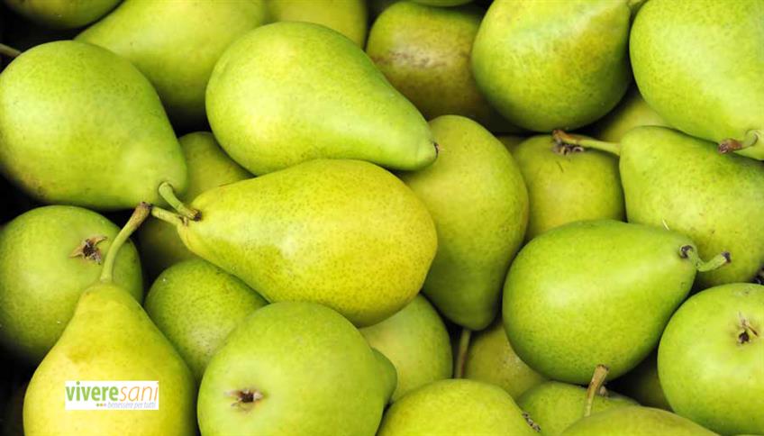 La pera, polpa succosa e zuccherina La pera, polpa succosa e zuccherina